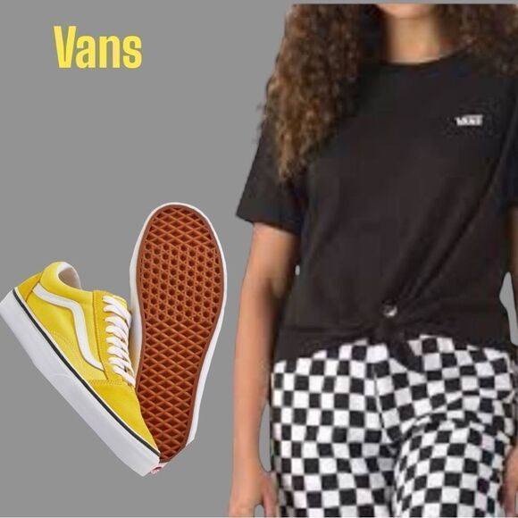 Vans brand black ( darker than it looks ) tie front top! - Picture 1 of 8